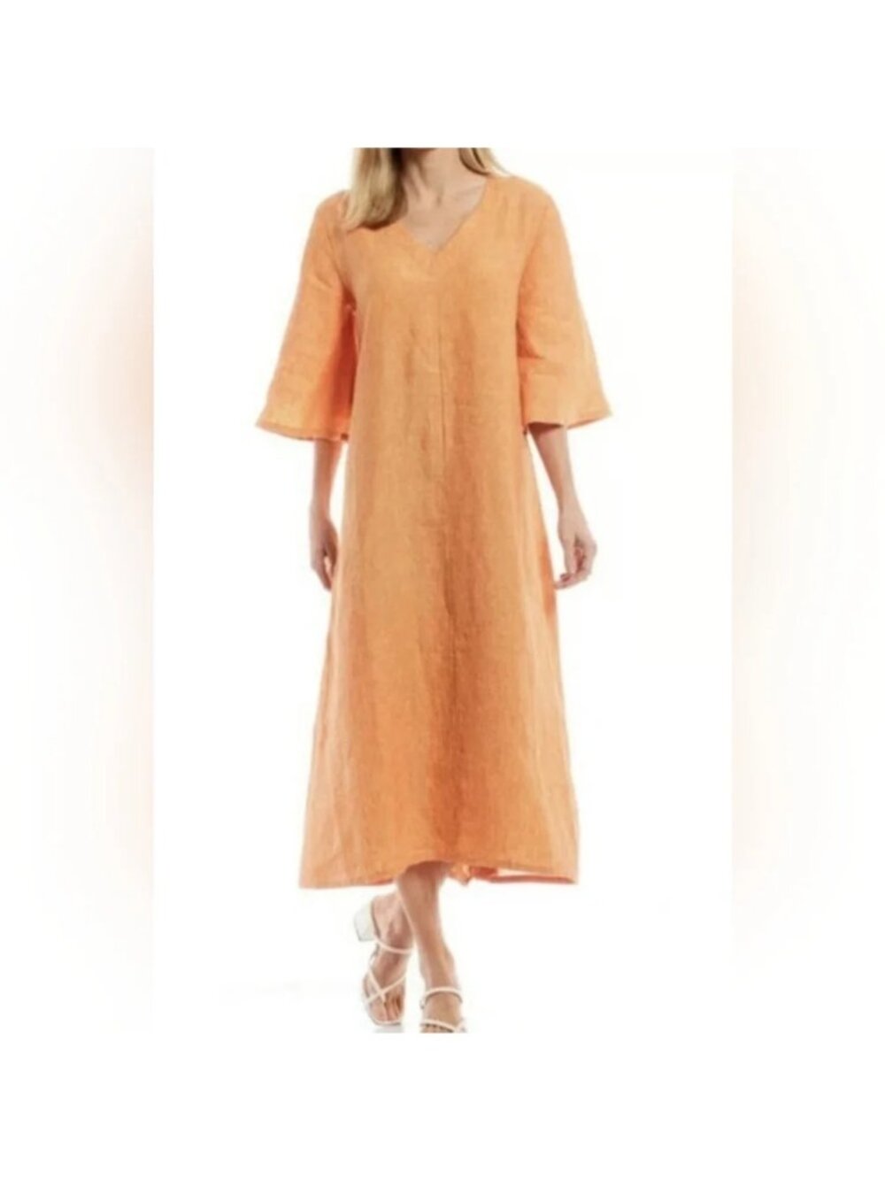 Bryn Walker Liliana A-Line Linen Dress, Women Size Medium